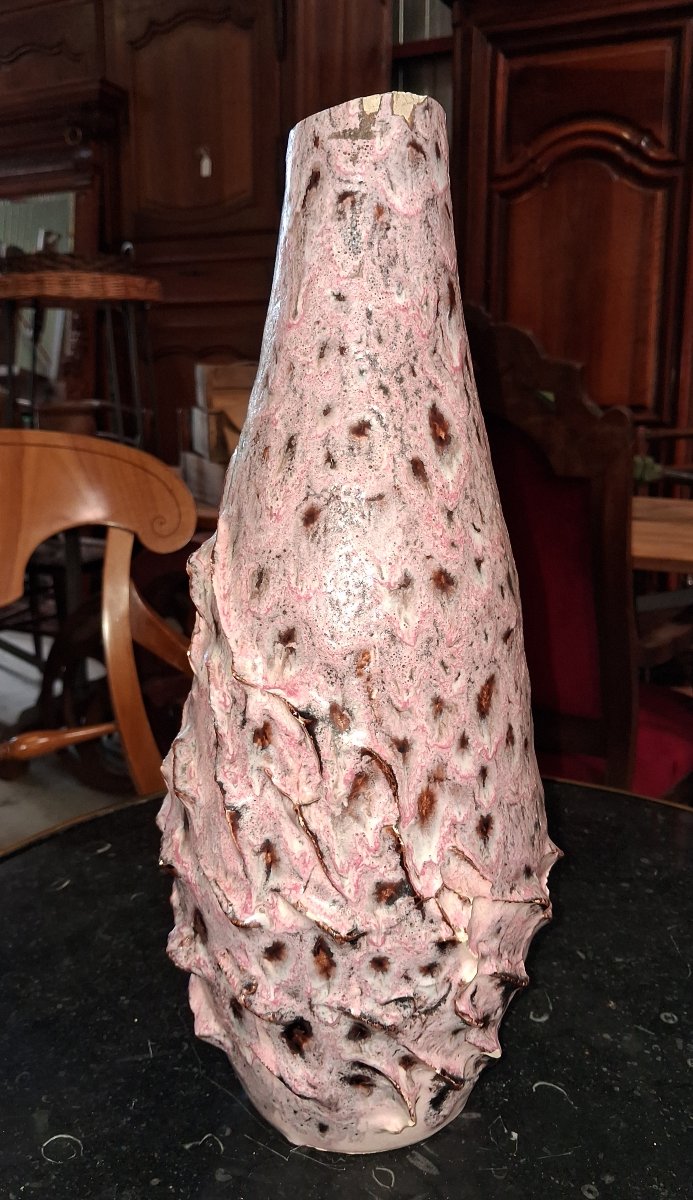 Large Glazed Stoneware Vase – Designer Ceramics -photo-3