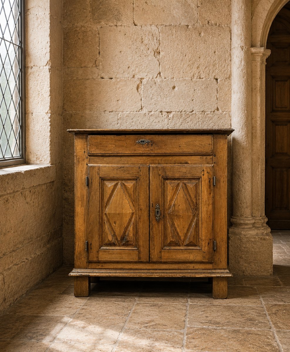 Louis XIII-style Sideboard Made Of Fruitwood – 17th Century -photo-3