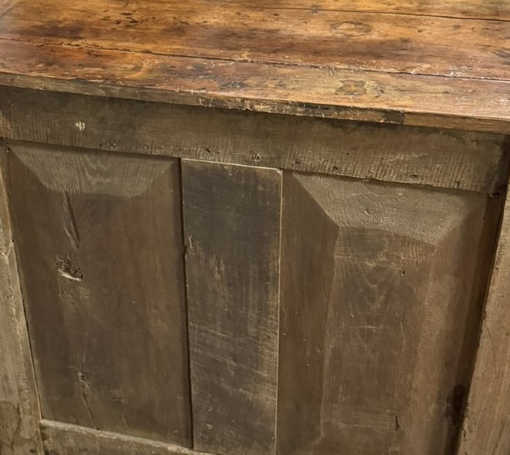 Louis XIII-style Sideboard Made Of Fruitwood – 17th Century -photo-1