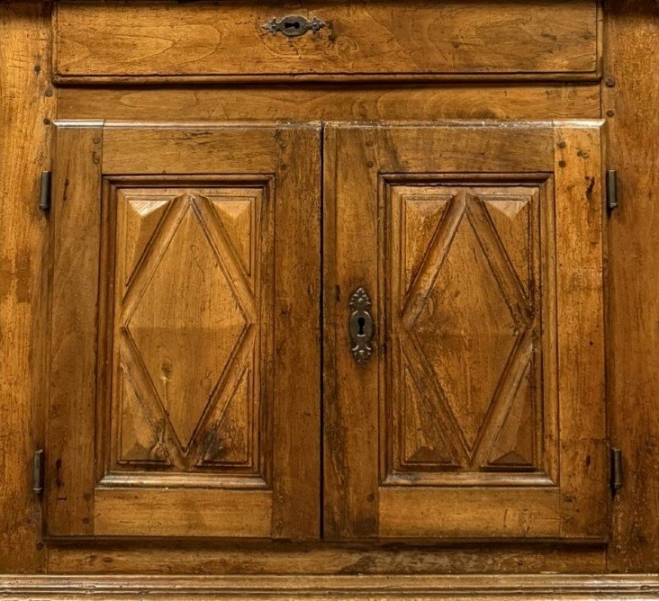 Louis XIII-style Sideboard Made Of Fruitwood – 17th Century -photo-3