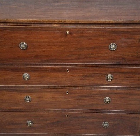 Mahogany Dresser-secretary – England, 19th Century  -photo-4