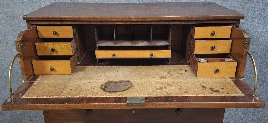 Mahogany Dresser-secretary – England, 19th Century  -photo-6