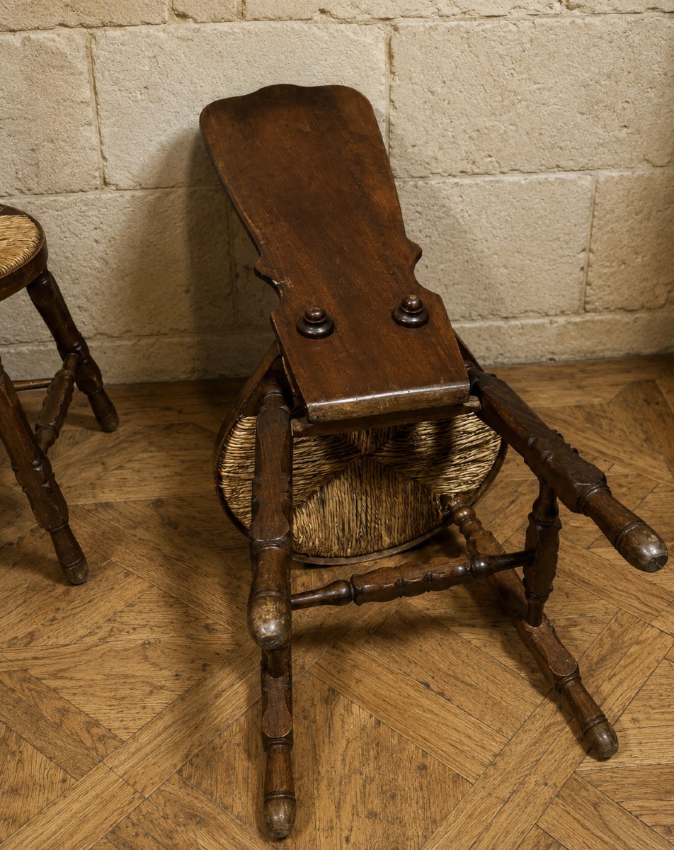Pair Of Art Nouveau-style Chairs, Nancy School, 1900  -photo-2
