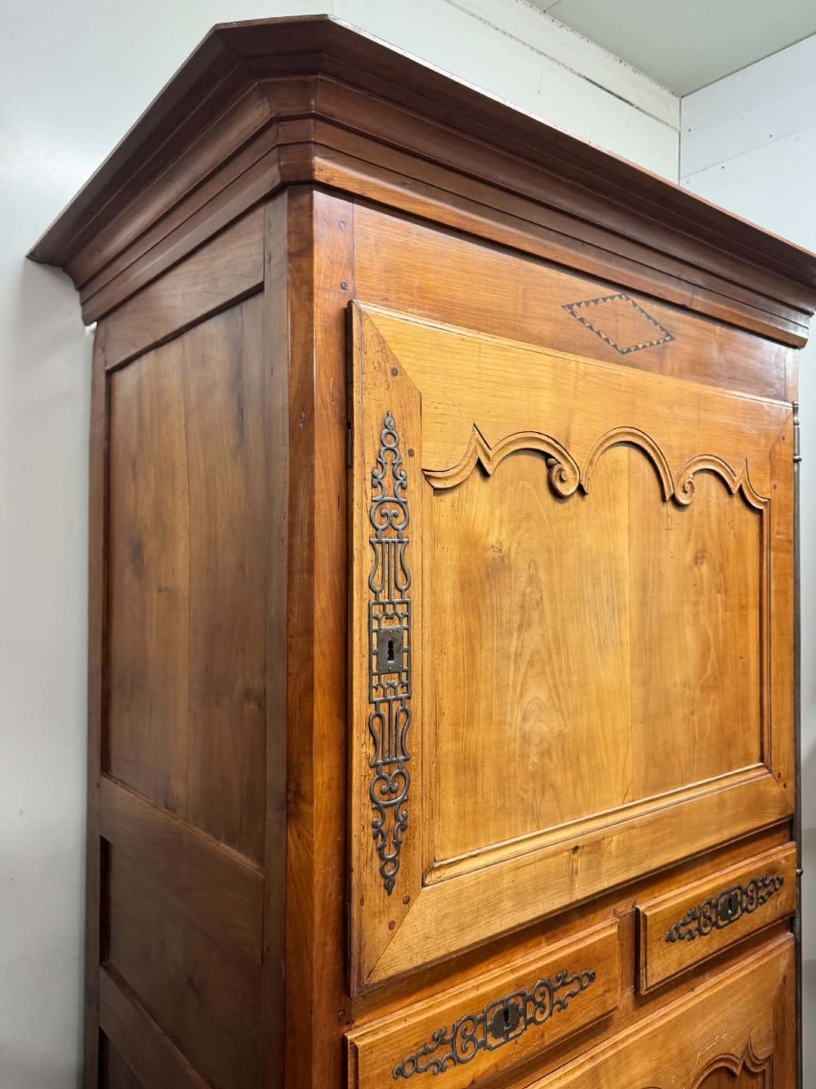 Louis XV-era Cherry Wood Stocking Frame-photo-3