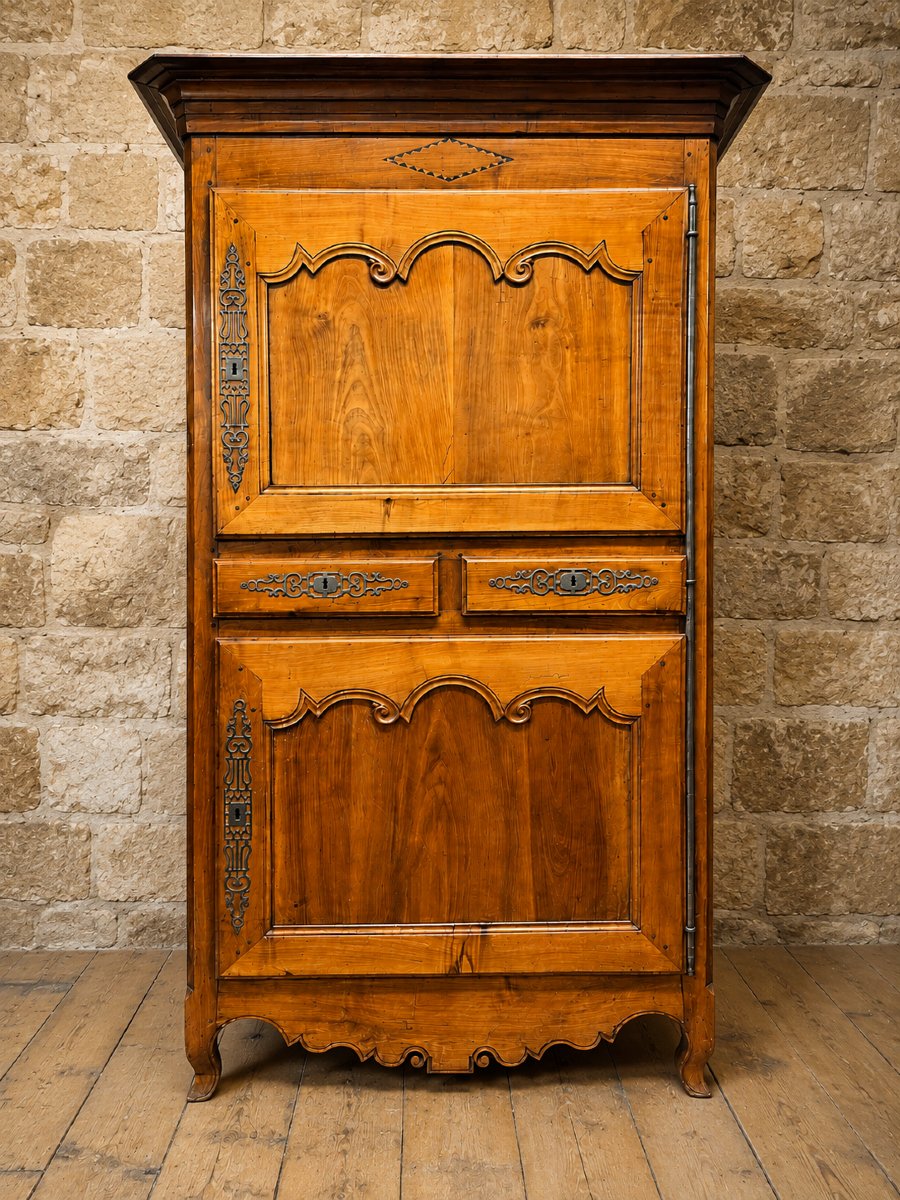 Louis XV-era Cherry Wood Stocking Frame