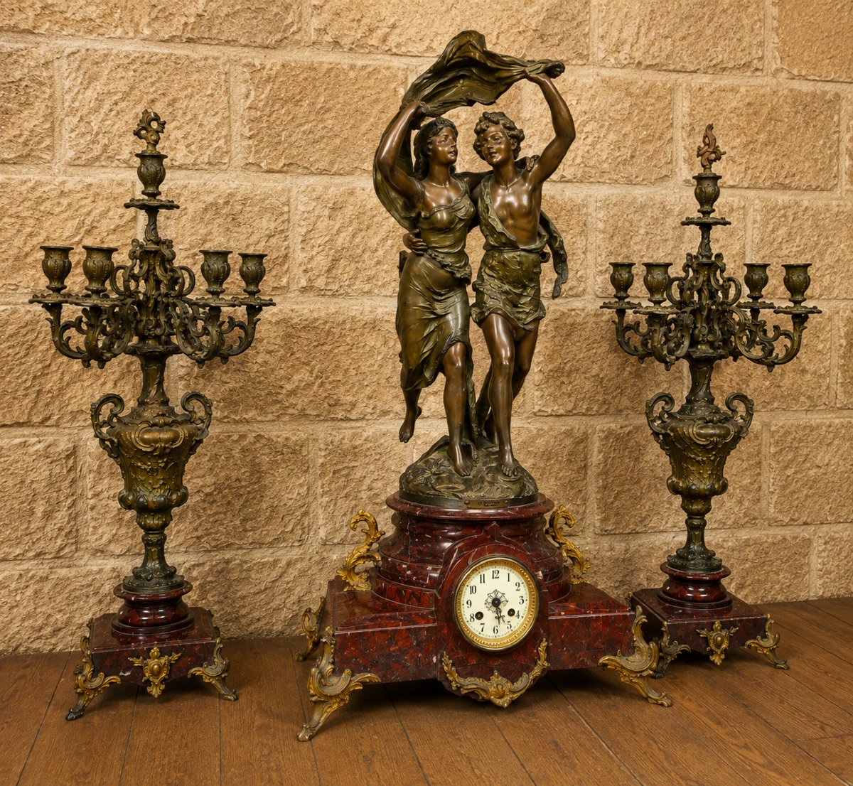 Three-piece Fireplace Trim Set-photo-6