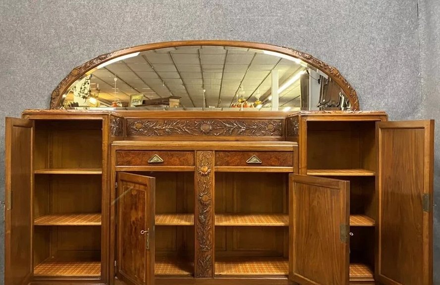 Important buffet époque Art Nouveau – École de Nancy – Vers 1900-photo-2