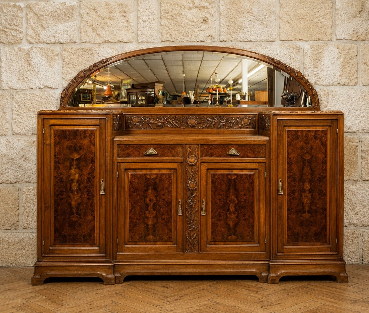 Important buffet époque Art Nouveau – École de Nancy – Vers 1900