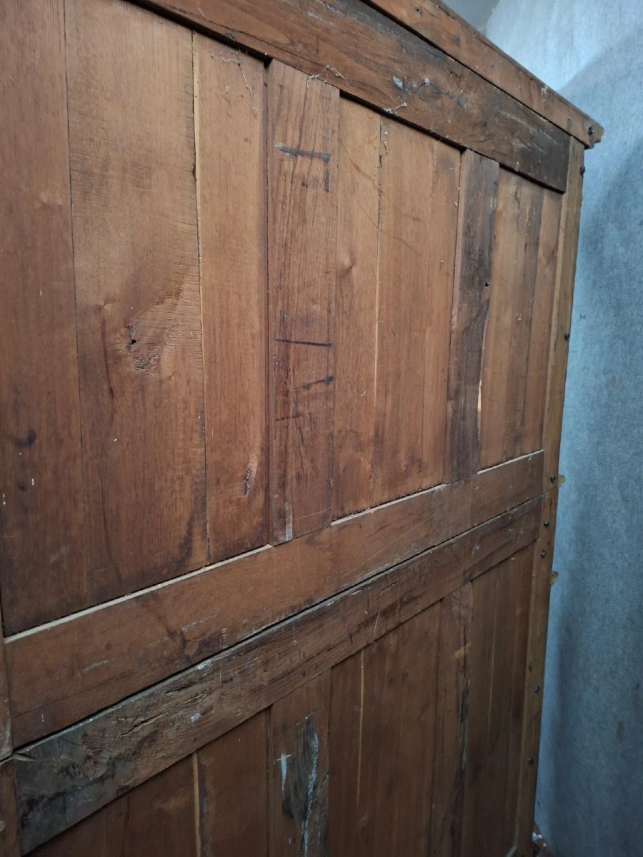 Armoire à glace de style Louis XVI – Acajou et bronzes dorés – XIXe siècle -photo-1