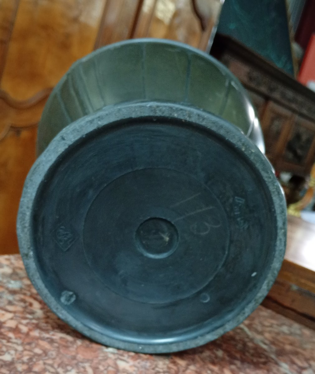 Paire de vases en terre cuite patinée – Style Art Nouveau – Vers 1900 -photo-6