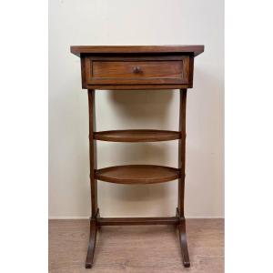 Directoire Style Ceremonial Table In Fruit Wood With Rectangular Top