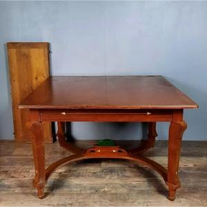 Art Nouveau Period Extending Table In Mahogany 