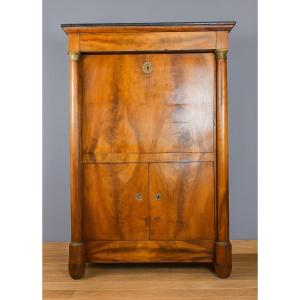 Empire Period Secretary In Mahogany Around 1810