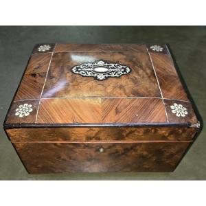 Napoleon III Period Cigar Cabinet In Fine Wood