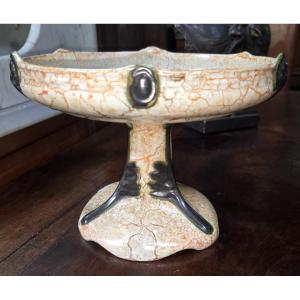 Ditmar Urbach : coupe en Céramique époque Art Nouveau
