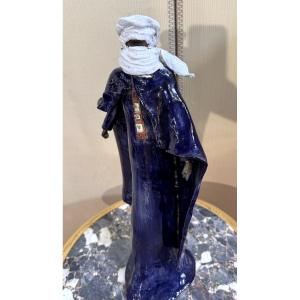 touareg raku poterie XXeme / h50 cm