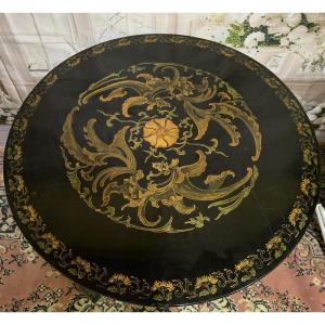 Asie XXeme : table d'appoint en laque