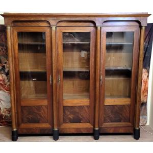 Empire Mahogany Bookcase
