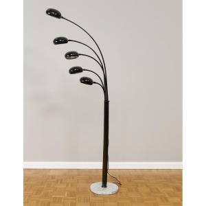 1990s Design Floor Lamp In Metal