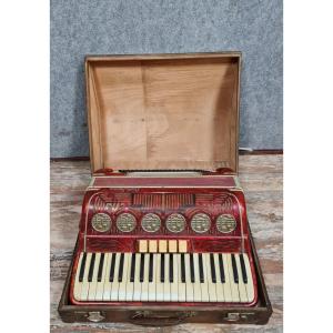Paolo Soprani Accordion In Its Original Case 
