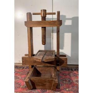 Folk Art Work: Old Press From The End Of The 19th Century