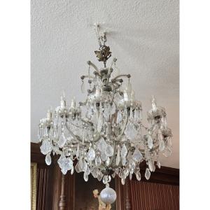 Très important lustre Murano époque XIXeme