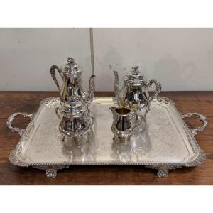 High-quality Silver-plated Metal Tea And Coffee Service