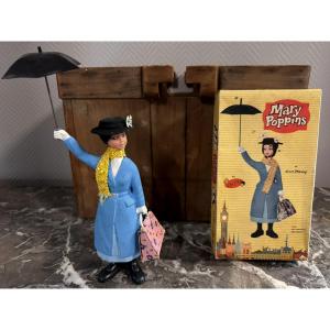 Mary Poppins Walt Disney Mechanical Toy 1964 / Original Box