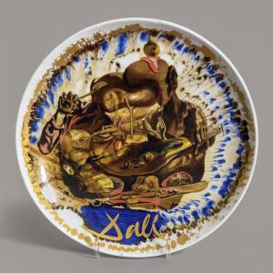 Salvador Dali, The Gala Plate, Rosenthal Porcelain, Limited Edition