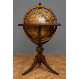 Globe Bar Opening On Tripod Base