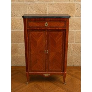 Louis XV-style Cabinet / Sideboard With Marquetry