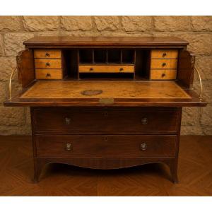 Mahogany Dresser-secretary – England, 19th Century