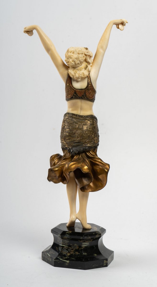 Danseuse Chryséléphantine Colinet -photo-3