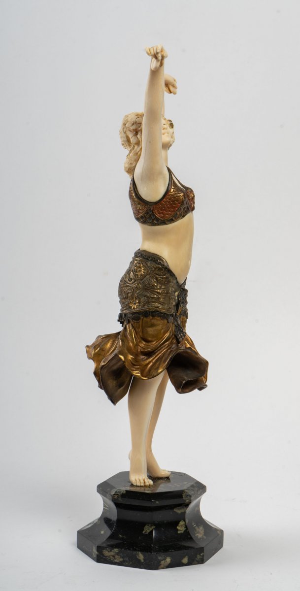 Danseuse Chryséléphantine Colinet -photo-4