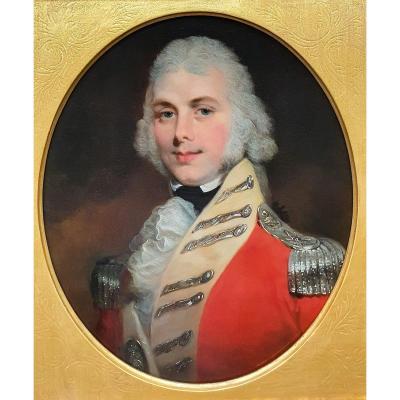 Portrait d'Un Jeune Officier En Uniforme Vers 1805