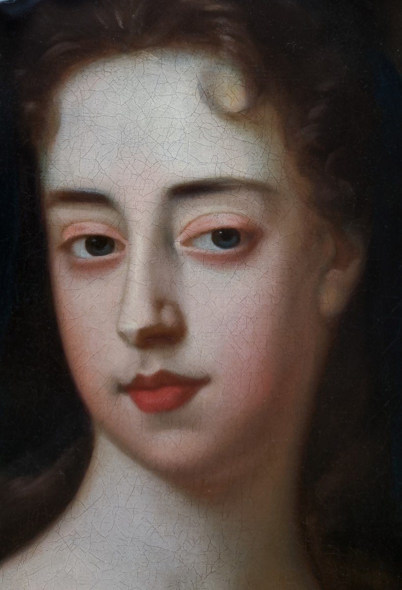 Portrait Of Lady Lucy Sherard, Later Lucy Manners, Duchess Of Rutland C.1705, Oil On Canvas-photo-2