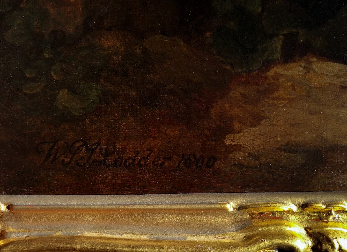 Portrait Of Sir Walter Stirling 1st Baronet, Signed & Dated 1800 By William Philip James Lodder-photo-4