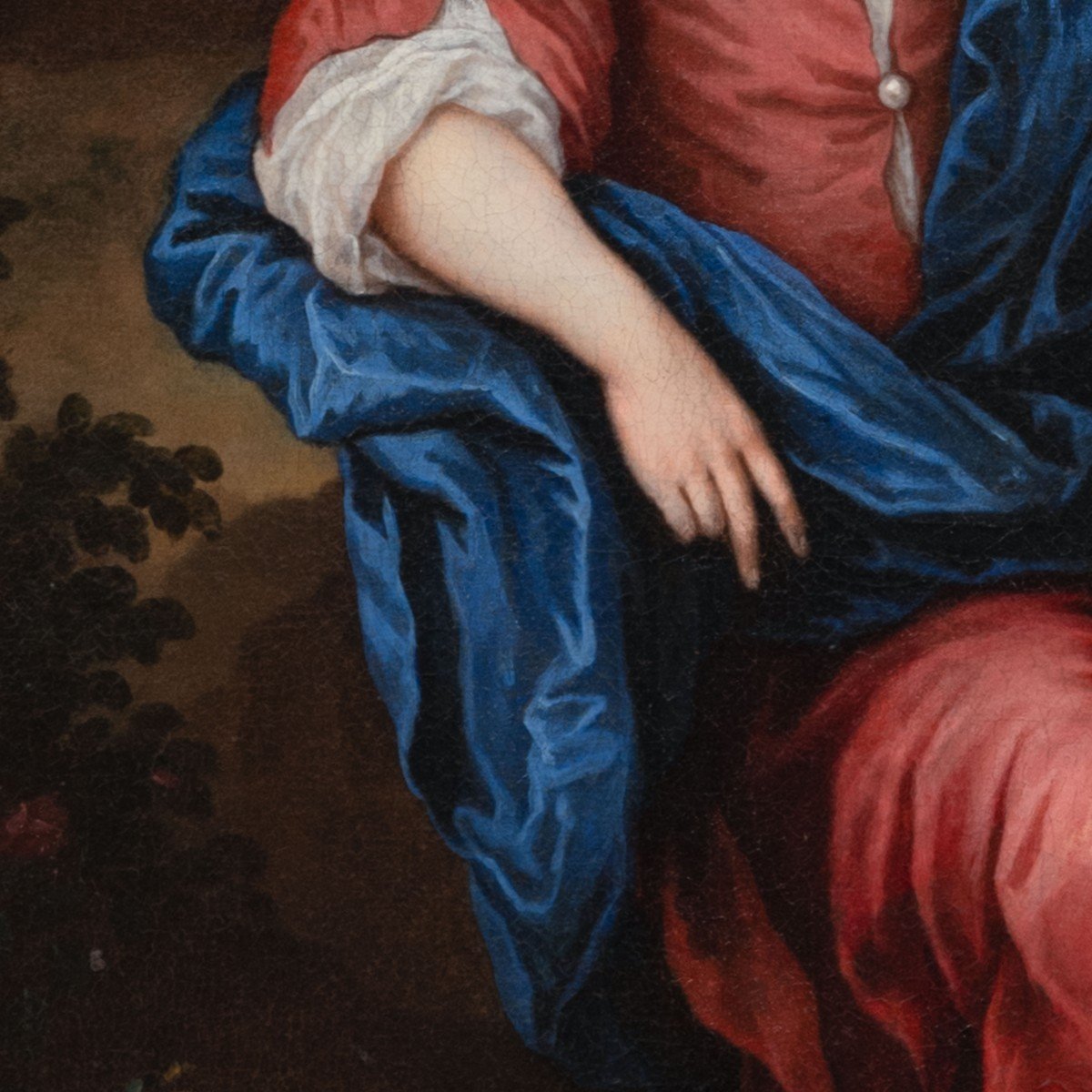 C.1664 Portrait d'Un Garçon, Pieter Van Der Dvssen, Jan Van Haensbergen, Huile Sur Toile-photo-1