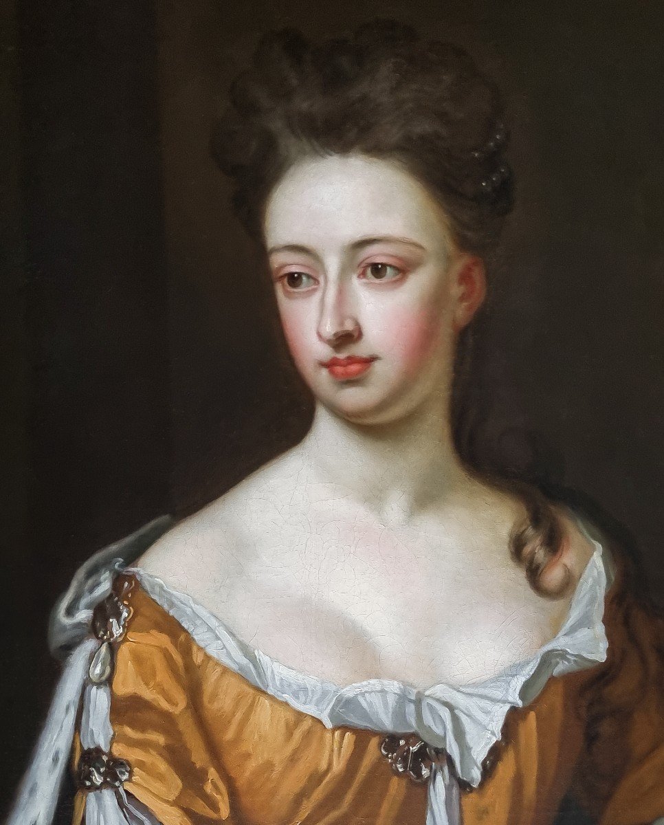 Portrait Of A Lady, Mary Sackville, Countess Of Dorset C.1690; Studio Sir Godfrey Kneller-photo-4