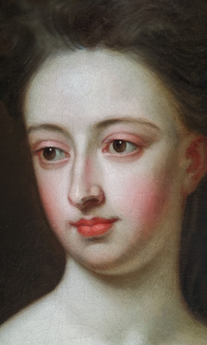 Portrait Of A Lady, Mary Sackville, Countess Of Dorset C.1690; Studio Sir Godfrey Kneller-photo-6