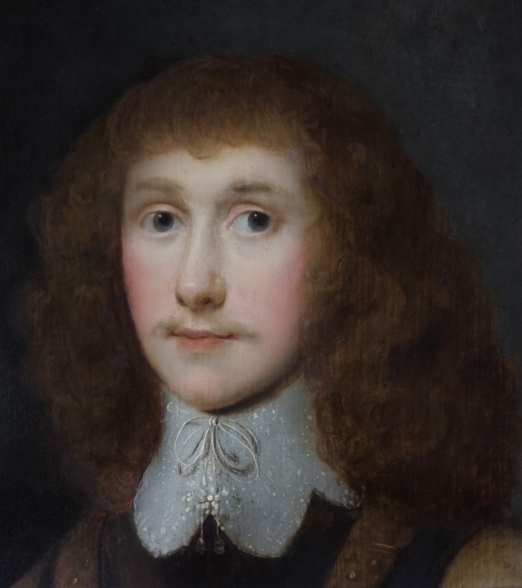 Portrait Of A Gentleman In A Curass, Thomas Bruce, Earl Of Elgin C.1638, Manor House Provenance-photo-2