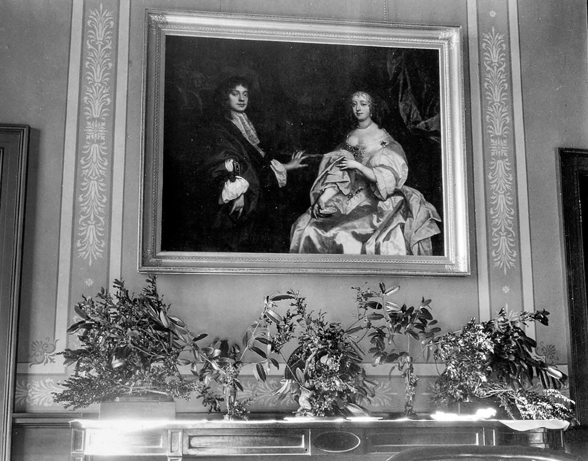 Vers 1662 Portrait De Sir John Rivers 3e Baronnet Chafford Et Lady Anne Rivers, Huile Sur Toile-photo-3