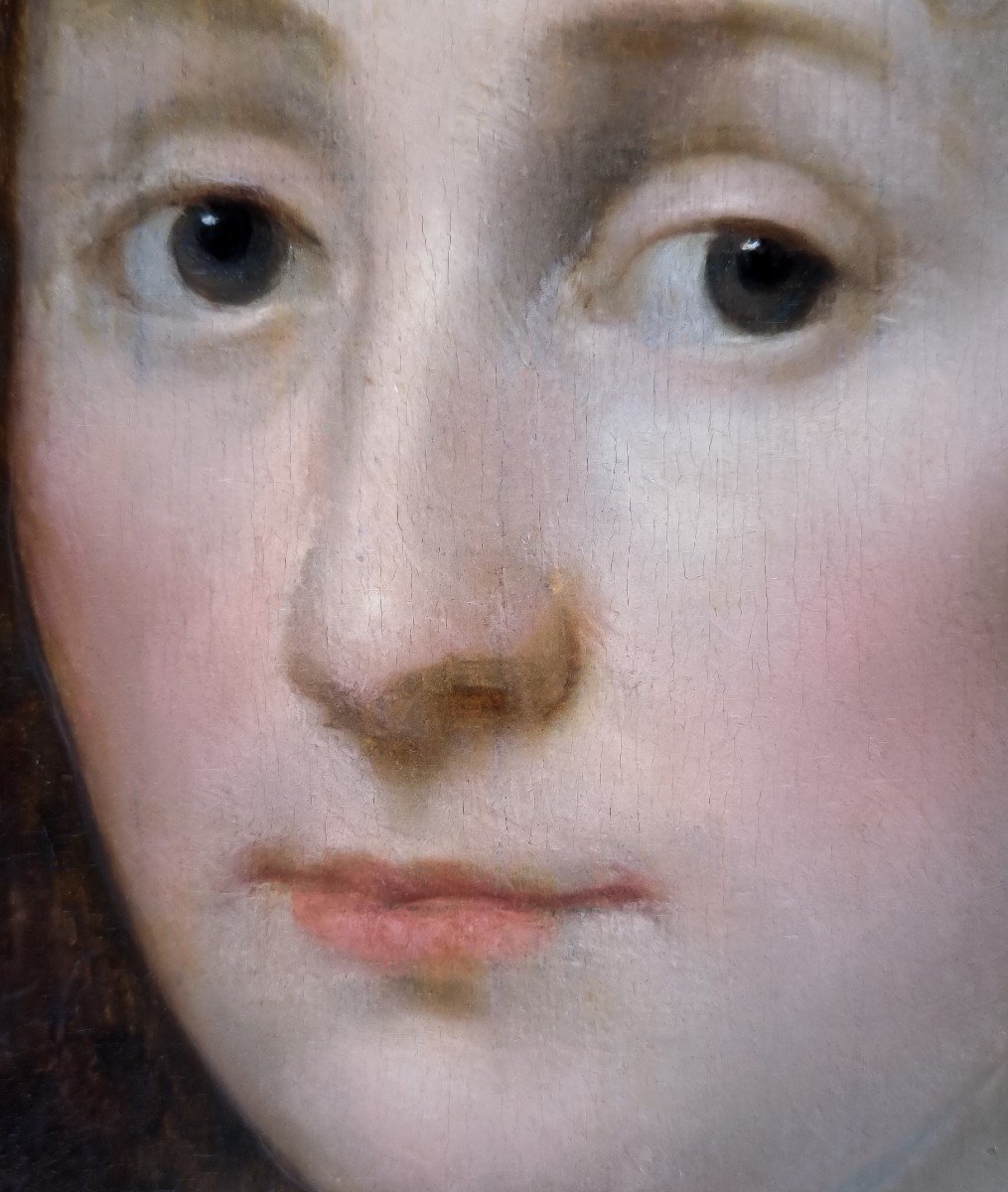 Portrait Of Lady Diana Cecil, Countess Of Elgin C.1638, Oil On Panel, Manor House Provenance-photo-4