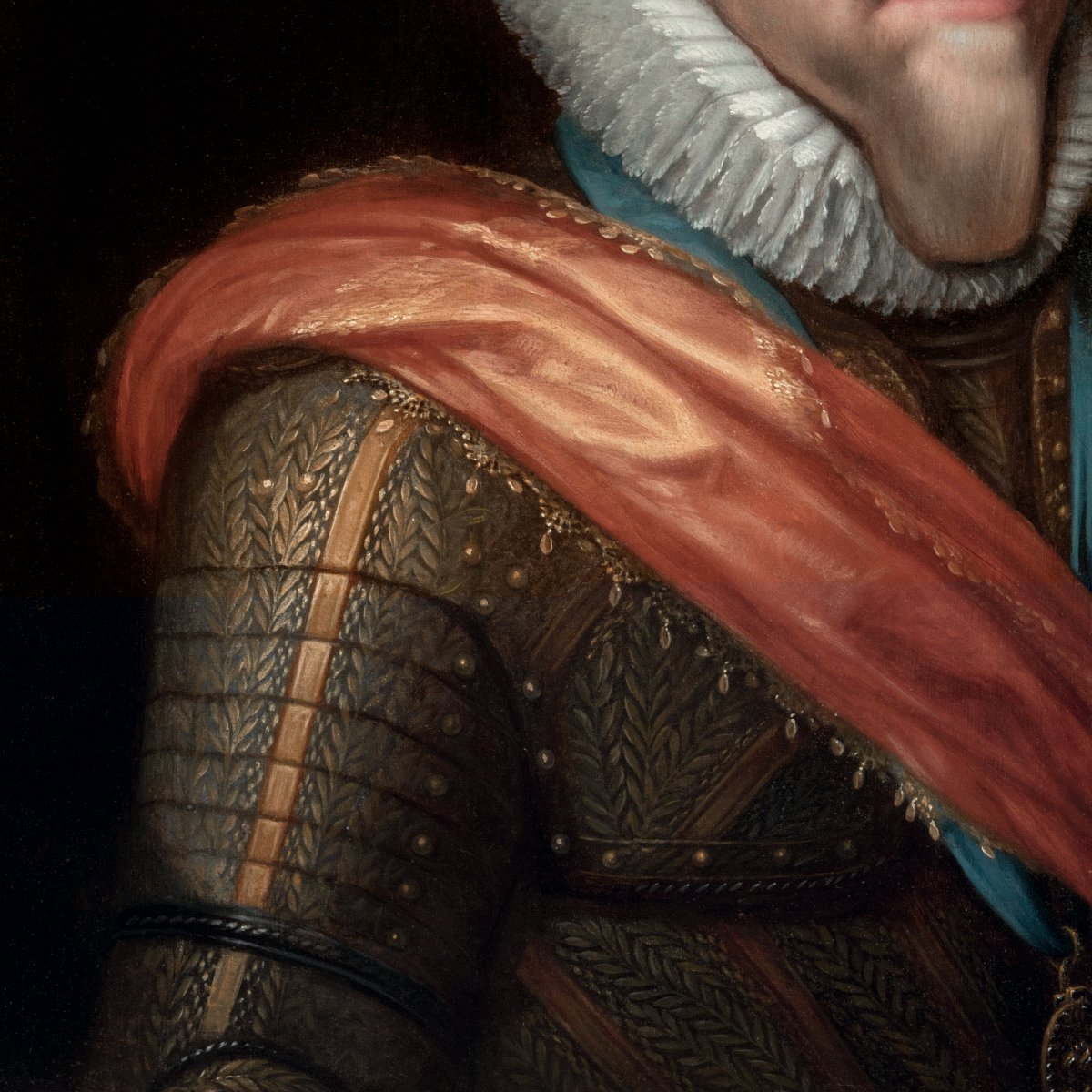 Portrait Of A Gent, Prince Of Orange-nassau, 17th Century; Workshop Of Michiel Van Mierevelt-photo-8