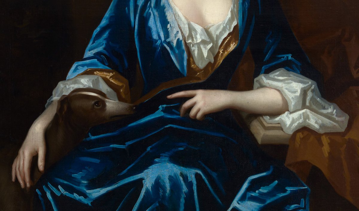 Portrait de dame, Barbara Herbert, comtesse de Pembroke, vers 1708 Charles d’Agar, tableau-photo-5