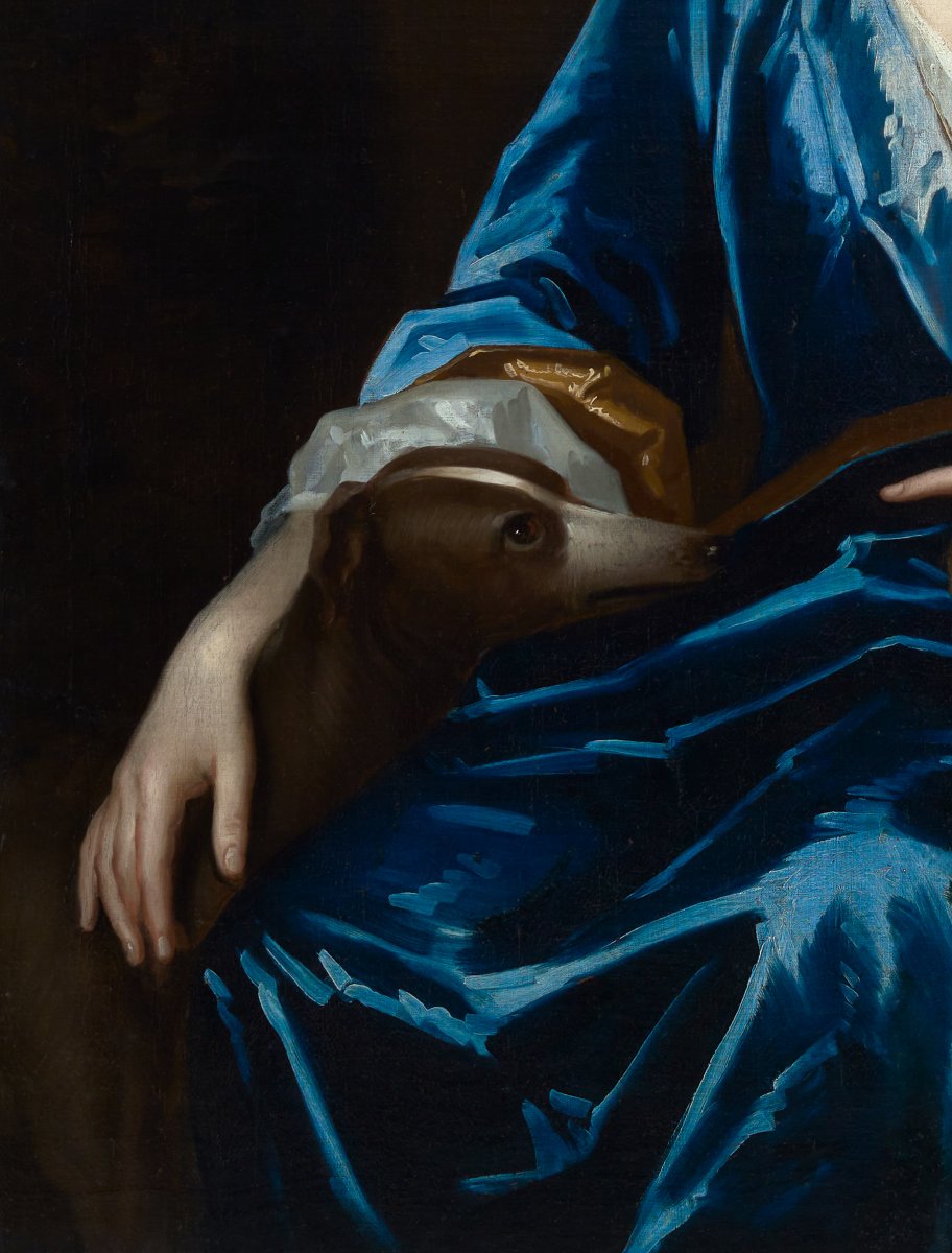 Portrait de dame, Barbara Herbert, comtesse de Pembroke, vers 1708 Charles d’Agar, tableau-photo-6