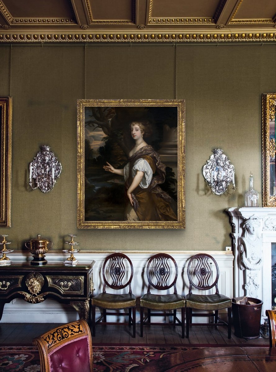 Portrait Of Elizabeth Wriothesley, Countess Of Northumberland C. 1665-1669; Sir Peter Lely-photo-2