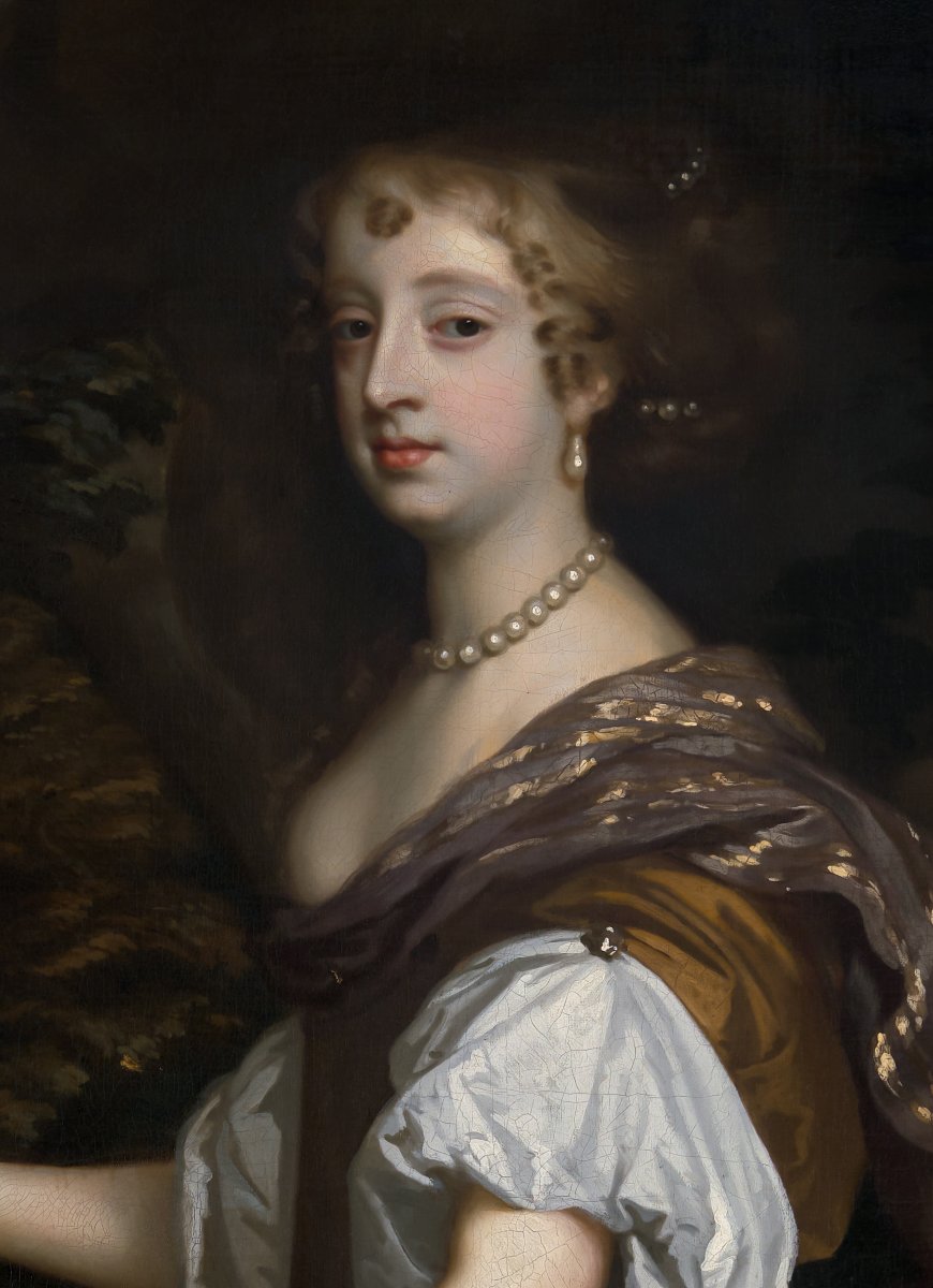Portrait Of Elizabeth Wriothesley, Countess Of Northumberland C. 1665-1669; Sir Peter Lely-photo-4
