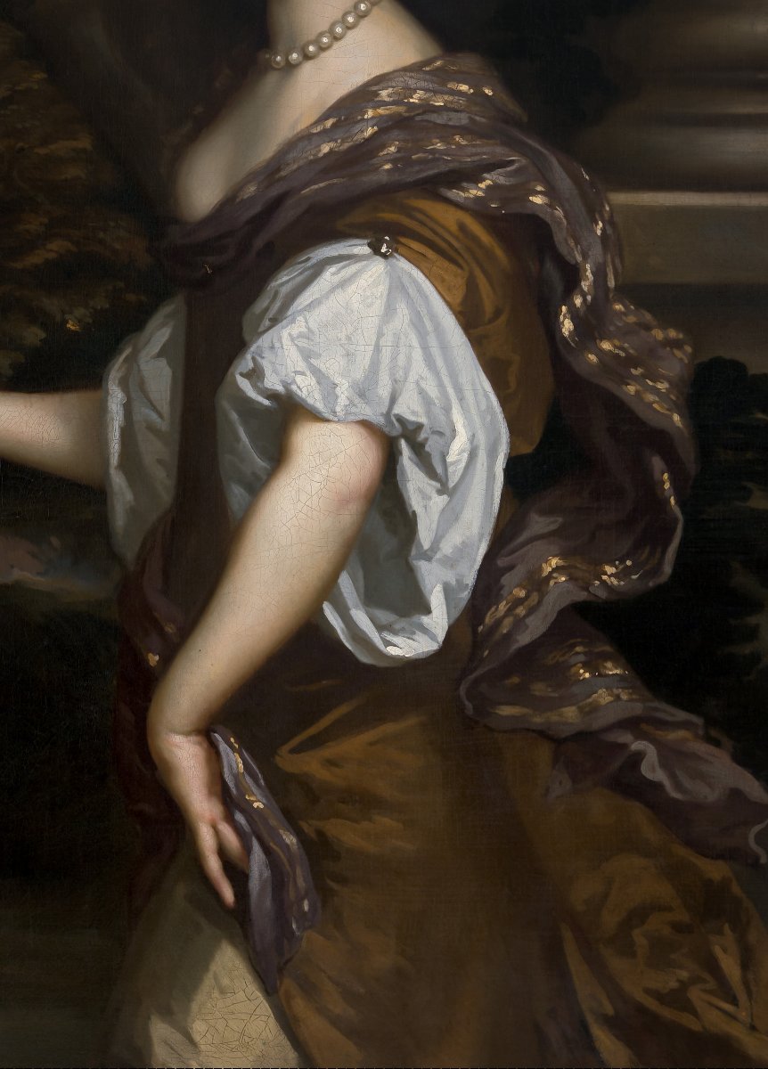 Portrait Of Elizabeth Wriothesley, Countess Of Northumberland C. 1665-1669; Sir Peter Lely-photo-3