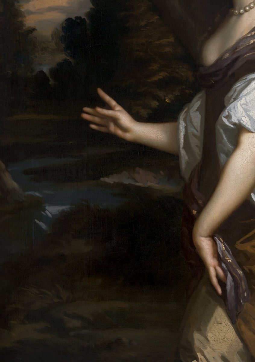 Portrait Of Elizabeth Wriothesley, Countess Of Northumberland C. 1665-1669; Sir Peter Lely-photo-4